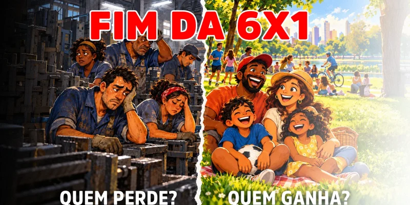 Fim da Escala 6x1: o que o trabalhador e o empresário precisa saber